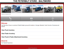 Tablet Screenshot of m.peterbiltdealer.net